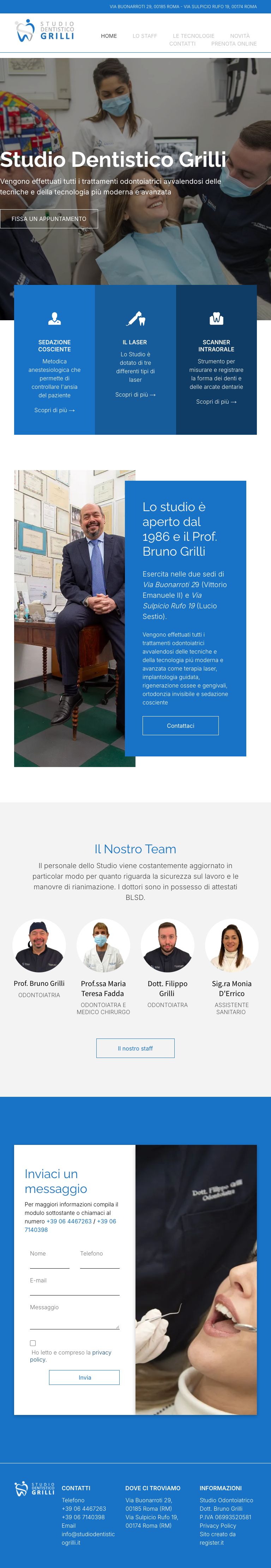 Il sito di oggi su smartphone